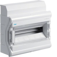 Щит распределительный Hager на 18(20) модулей, н/у с прозрачными дверями, IP65, VECTOR (VE118DN)