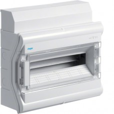 Щит распределительный Hager на 18(20) модулей, н/у с прозрачными дверями, IP65, VECTOR (VE118DN)