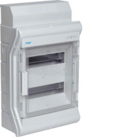 Щит распределительный Hager на 24(28) модулей, н/у с прозрачными дверями, IP65, VECTOR (VE212DN)