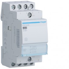 Контактор Hager 25A, 3НО+1НЗ, 230В, 2м (ESC428)
