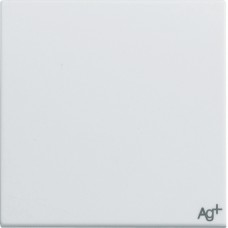 Вимикач Hager універсальний 2М Systo білий антибактеріальний, 10А/250В (WS001H)