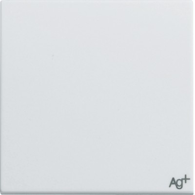 Выключатель Hager универсальный 2М Systo белый антибактериальный, 10А/250В (WS001H)