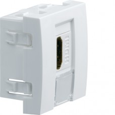 Розетка Hager HDMI (конектор) 2М білий (WS263)