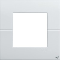 Рамка Hager 2М Systo белая антибактериальная (WS401H)