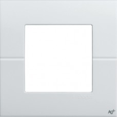 Рамка Hager 2М Systo біла антибактеріальна (WS401H)