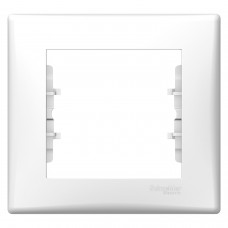 Рамка 1-ная Schneider Electric Sedna, белая (SDN5800121)