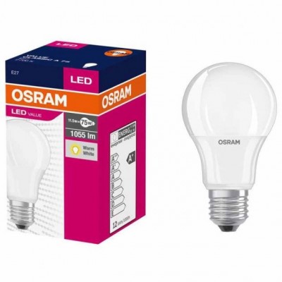 Світлодіодна лампа OSRAM VALUECLA75 10W/865 230VFR E2710X (4052899971035)