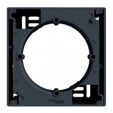 Коробка Schneider Eltctric ASFORA для для наружного монтажа одинарная, антрацит (EPH6100171)