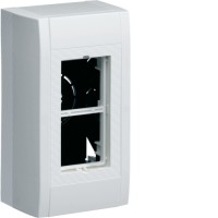 Корпус Hager н/у для 2 модулей 45х45мм Systo белый (LPT02H)