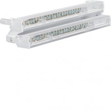 Клеммник Hager PE/N, 2P 22 по 10х16мм2 и 12х10мм2 (KM22A)