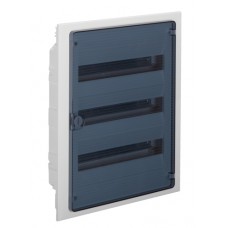 Щит Hager в/у с прозрачными дверями, 54 мод. (3х18), GOLF (VF318TD)