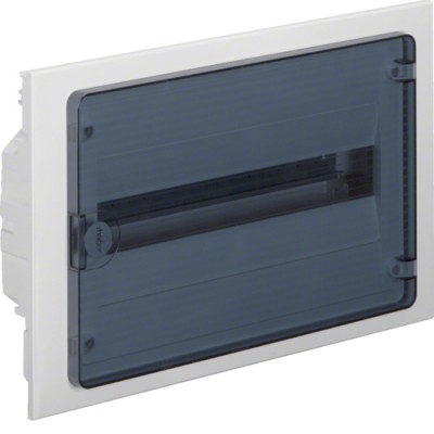 Щит Hager в/у с прозрачными дверями, 18 мод. (1х18), GOLF (VF118TD)