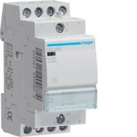 Контактор Hager 25A, 4НО, 230В, 2м (ESC425)