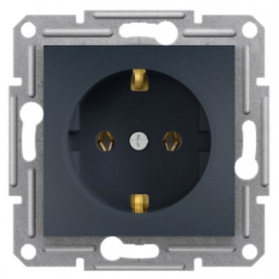 Schneider Electric Asfora 2п+з/к, антрацит (EPH2900171)