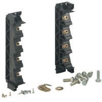 Кронштейн Univers с держателем для шин 30х5мм и 30х10мм, с шагом 50мм, 4-пол. (комплект = 2шт. (UZ54S1)