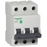 Автоматический выключатель Schneider Electric 3Р, 20А, 4,5 кА С (EZ9F34320)