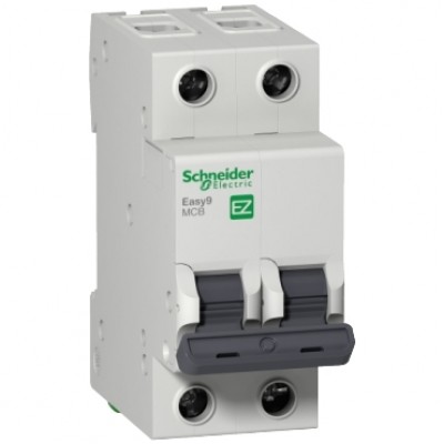 Автоматичний вимикач Schneider Electric EZ9, 2Р, 6А, 4,5 кА С (EZ9F34206)