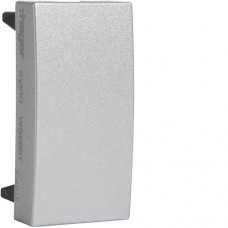 Заглушка резервная Hager, 1М Systo титан (WS688T)