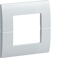 Рамка Hager 2М Systo білий (WS401)