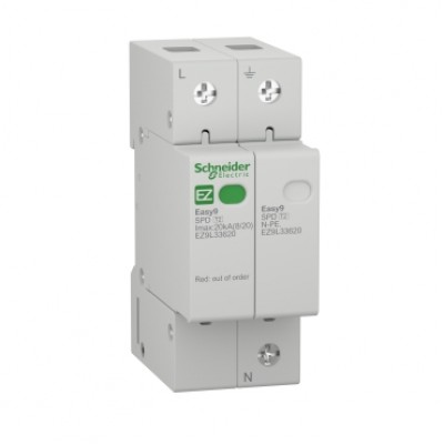 Устройство защиты от импульсных перенапряжений Schneider Electric EZ9 1Р+N/20кА/10кА/1,3кВ (EZ9L33620)