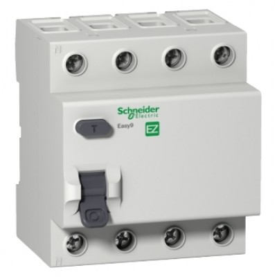 Устройство защитного отключения Schneider Electric EZ9 4Р 0,03А 63А ТИП 