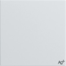 Заглушка резервна Hager, 2М Systo біла антибактеріальна (WS689H)