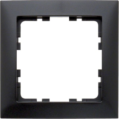 Рамка Berker 1Х антрацит S. 1 (10119949)