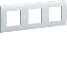 Рамка Hager горизонтальна 3х2М Systo білий (WS403)