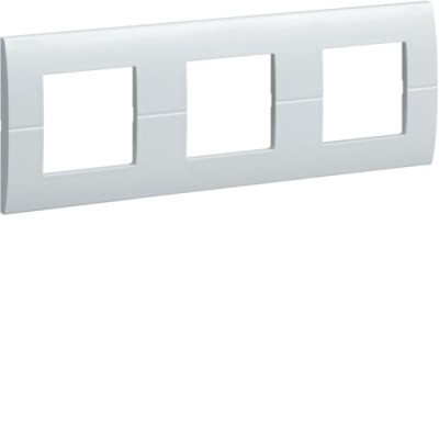 Рамка Hager горизонтальна 3х2М Systo білий (WS403)