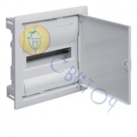 Щит Hager на 12(14) модулів, в/у з металевими дверима, без клем, VOLTA (VU12UA)