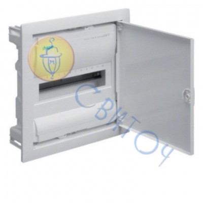 Щит Hager на 12(14) модулей, в/у з металлическими дверями, без клемм, VOLTA (VU12UA)