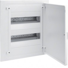 Щит Hager в/у с белыми дверями, 24 мод. (2х12), GOLF (VF212PD)