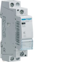 Контактор Hager безшумний 25A, 1НО, 230В, 1м (ESC125S)