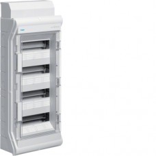 Щит распределительный Hager на 48(56) модулей, н/у с прозрачными дверями, IP65, VECTOR (VE412DN)