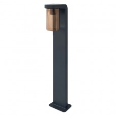 Світильник парковий Endura Classic Cascade (80 см Бурштин) IP44 E27 темно-сірий Ledvance (4058075554313)