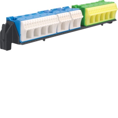Держатель Hager с клеммами PE/N: 21xN+20xPE / 5xN+6xPE (VZ464)