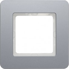 10116074 Рамка 1Х алюміній Q. 7