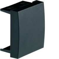 Заглушка резервна Hager, 2М Systo антрацит (WS689N)