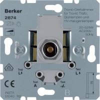 Поворотно-натискний диммер Berker Tronic з