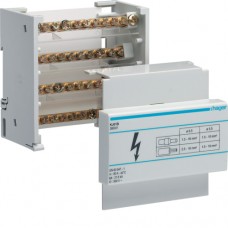 KJ01B Блок розгалужуючий In=80A, 4п, 5мод., вхід 1х16 вихід 8х10мм2