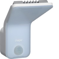 LED-Світильник Hager 15Вт з датчиком руху 140град., IP55 (EE610)