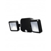 Світильник світлодіодний Battery LED SPOTLIGHT Double BK 4х1 чорний 10 Вт 480 лм. з датчиком руху і освітленості Ledvsnce (4058075227361)