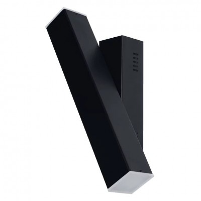 Светильник металлический настенный Smart+ Orbis Wall lamp cross black TW 310mm x 150mm 2x5W Ledvance (4058075573949)