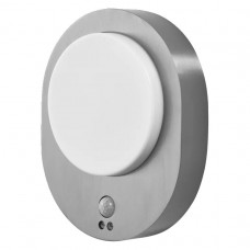 Светильник Настенный ENDURA STYLE DISC Wall Sensor ST 8W 3000К IP44 стальной с датчиком Ledvance (4058075564145)