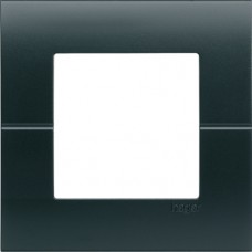 Рамка Hager 2М Systo антрацит (WS401N)