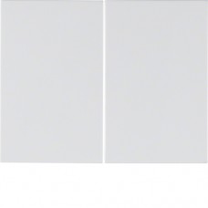 Клавіші Berker для 2-клавішних вимикачів, полярна білизна, K. 1 (14357009)