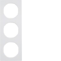 Рамка Berker 3-кратная пластик/пол.белизна, R.3 (10132289)