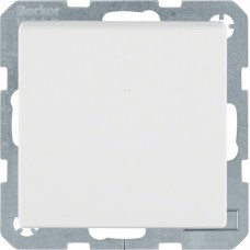 Розетка Berker с з/к с крышкой 16А/250В пол.белизна Q.1/Q.3 (47516069)