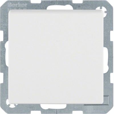 Розетка Berker с з/к с крышкой 16А/250В пол.белизна Q.1/Q.3 (47516069)