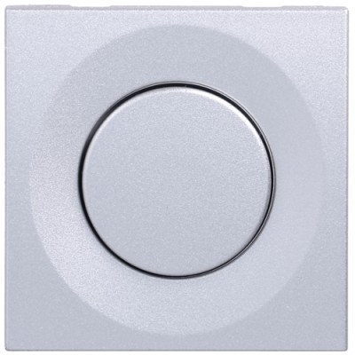 Светрегулятор Hager натискний універсальний 350ВА, 2М Systo титан (WS061T)